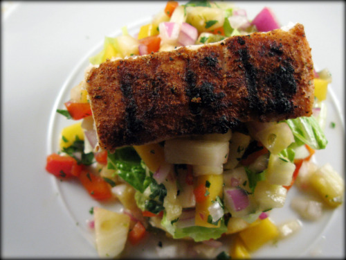 Fish Taco-less Salad