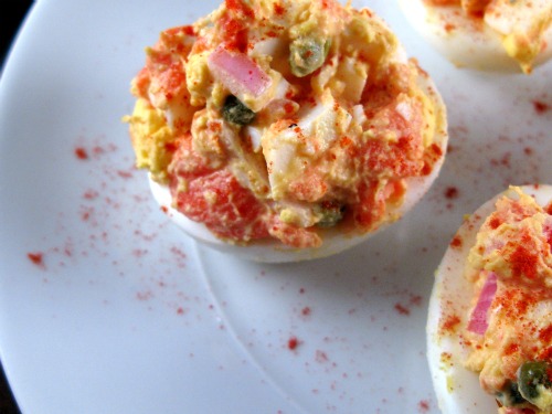 Smoked, Deviled Eggs