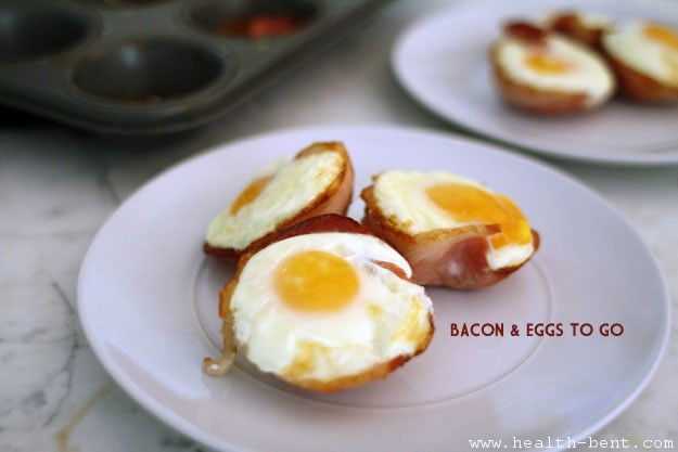 Paleo Bacon and Eggs To Go